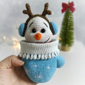 Boneco de neve de natal