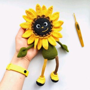 Boneco girassol