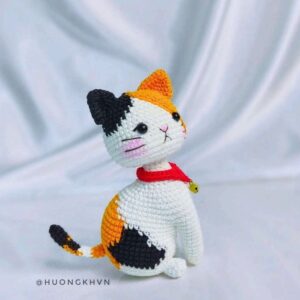 Gatinho Calico sentado♦️ (2)