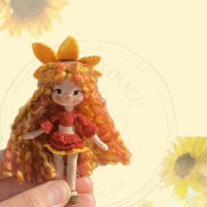 miniatura da boneca