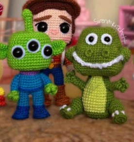 Alien e Rex Toy Story